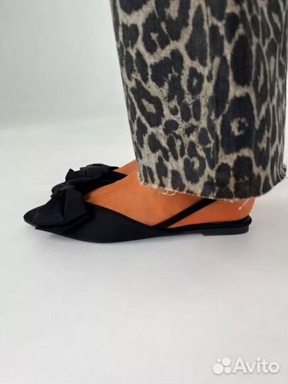 Мюли женские 40 размер атлас + эко-кожа