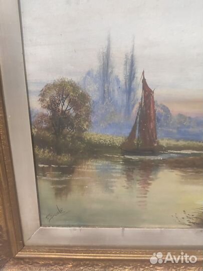 Антикварная картина 