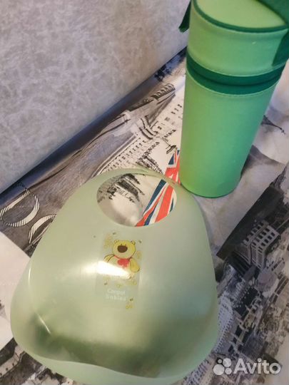 Термосумка для бутылочек, слюнявчик пластиковый