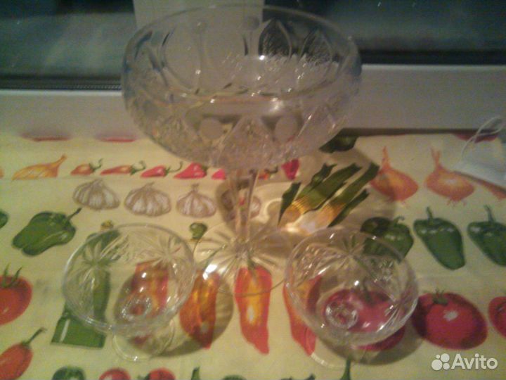 Хрустальные фужеры