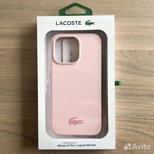 Чехол силиконовый для iPhone 13 Pro Lacoste