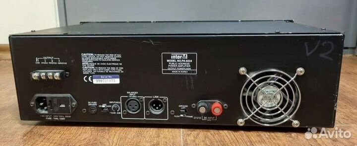 Усилитель звука 480W Pro Inter-M PA9324 Корея