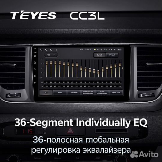 Магнитола Teyes CC3L 4/32Gb Kia Carnival 3