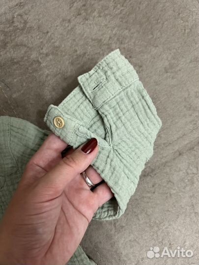 Рубашка муслиновая 86