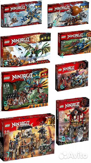 Lego Ninjago б/у раритет