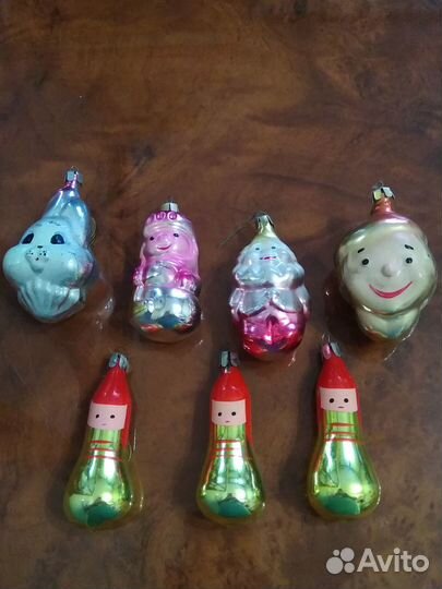 Ёлочные игрушки СССР Коллекционные