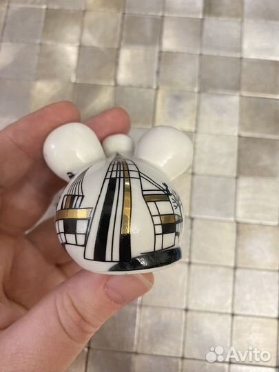 Керамическая фигурка мышь