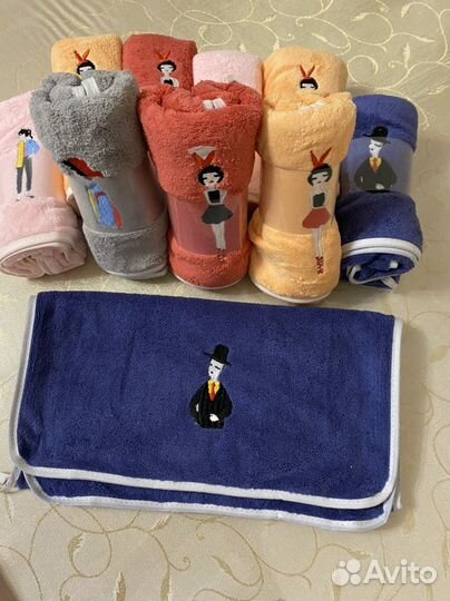 Набор полотенец из 4 штук 35/75 из микрофибры