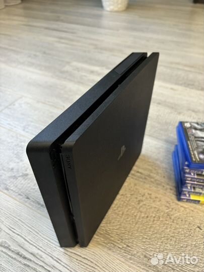 Sony playstation 4 slim 1000гб с играми