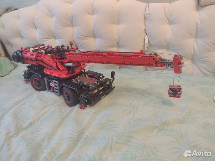 Lego technic rough terrain crane кран 42082