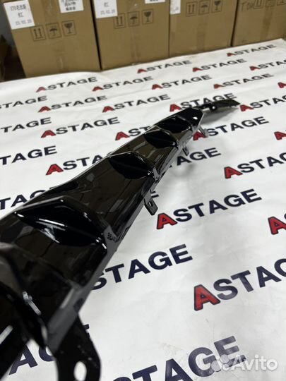 Диффузор вставка бампера BMW G20 Competition 1*1