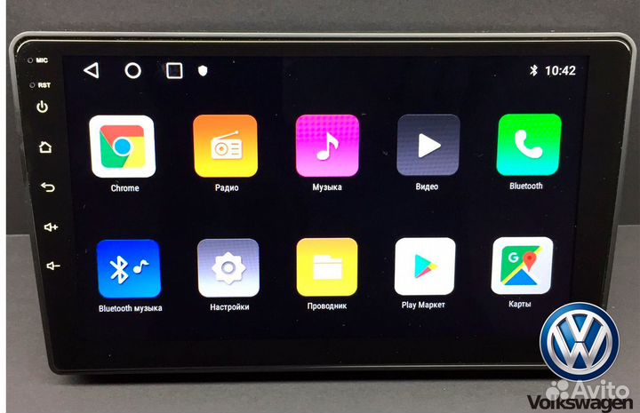 Магнитола на volkswagen android 4/64GB