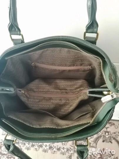 Prada натуральная кожа