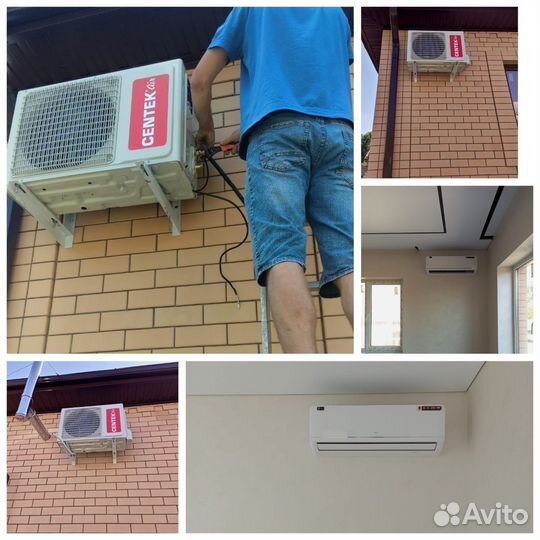 Установка сплит-систем. Ремонт, монтаж, чистка