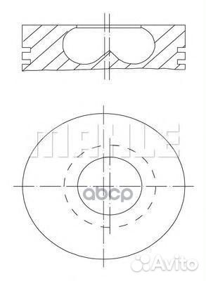 Поршень комплект 0095000 Mahle/Knecht