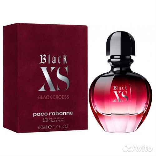 Духи женские Paco Rabanne Black XS 80 мл