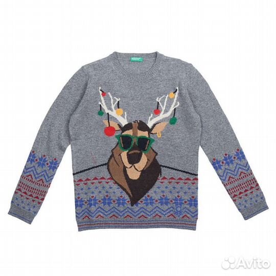 Свитер + Шарф + Перчатки + Шапка Benetton