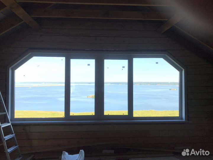 Окна, рамы-купе, витражи для души и от души