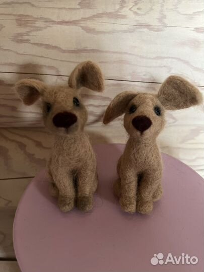 Игрушки валяные из шерсти