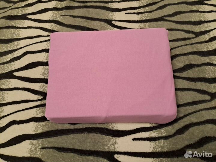 Простыня на резинке 140 200 Не IKEA трикотаж