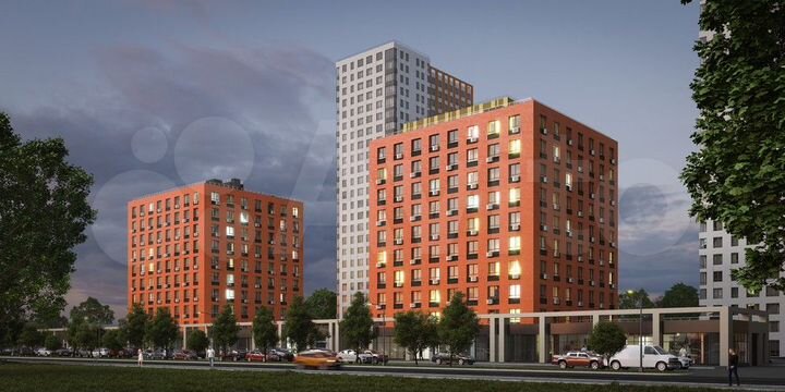 2-к. квартира, 55,8 м², 4/10 эт.