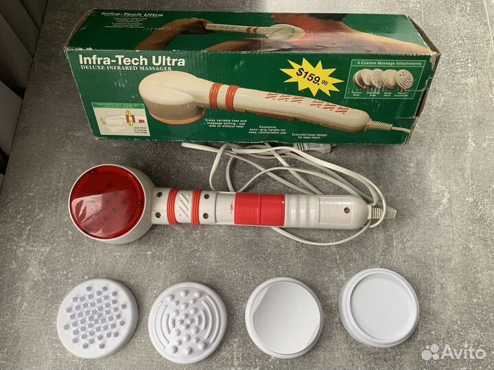 Вибромассажер с глубоким прогревом