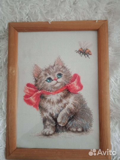 Картина вышитая крестом