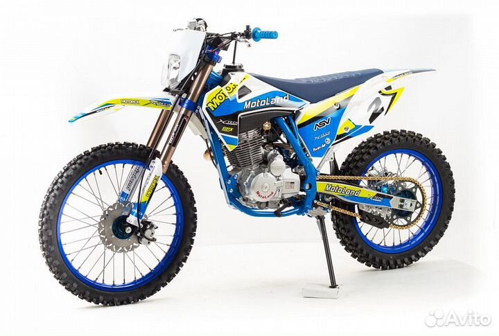 Мотоцикл motoland (мотоленд) кросс XT250 HS (172FM