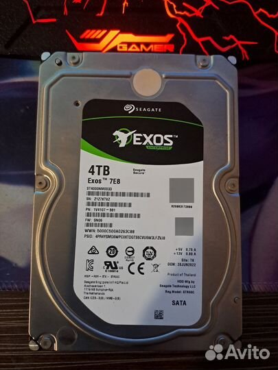 Жесткий диск 4 тб wd