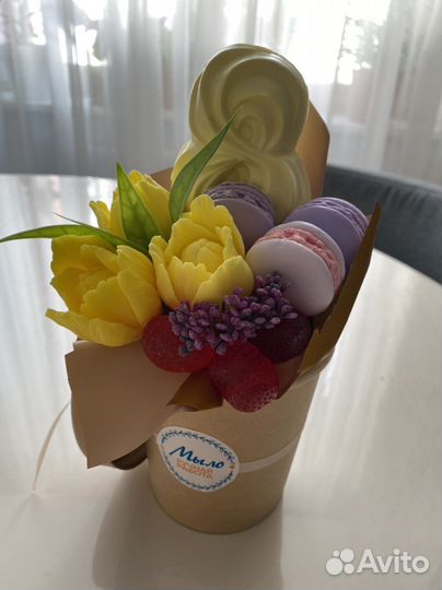 Мыльные букеты