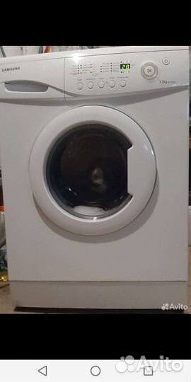 Стиральная машина забронировано