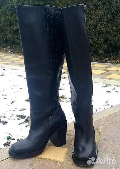 Сапоги натуральная кожа 38 размер