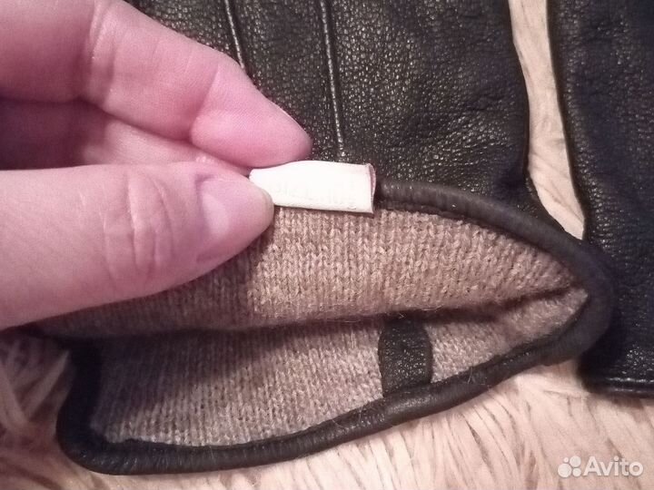 Мужские кожаные перчатки