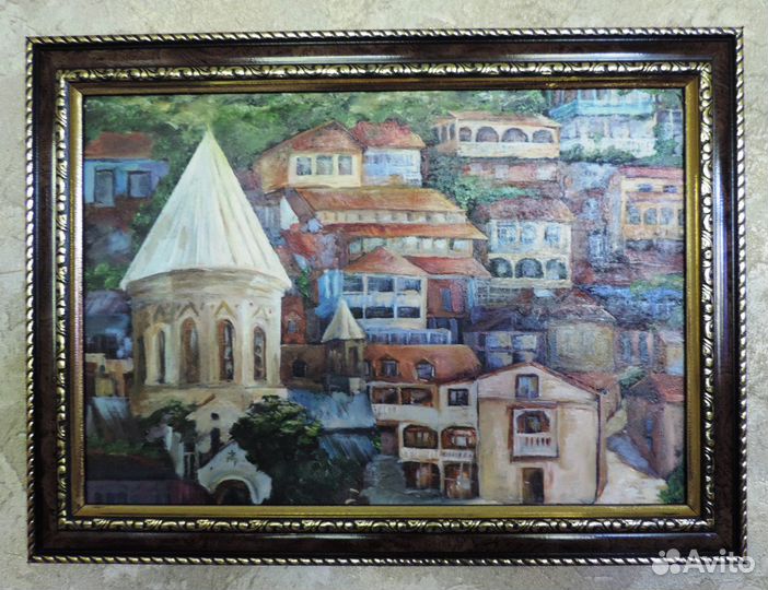 Картина маслом на холсте авторская работа