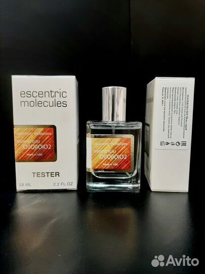 Escentric molecules 02 натуральный тестер 58