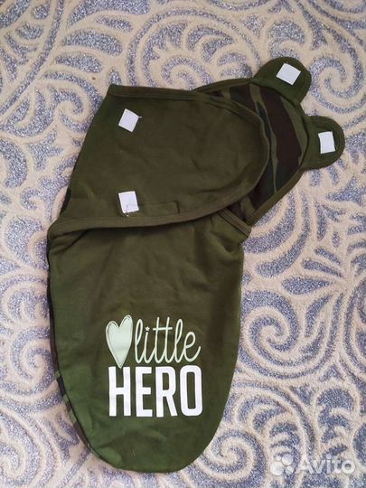 Пеленка-кокон защитного цвета