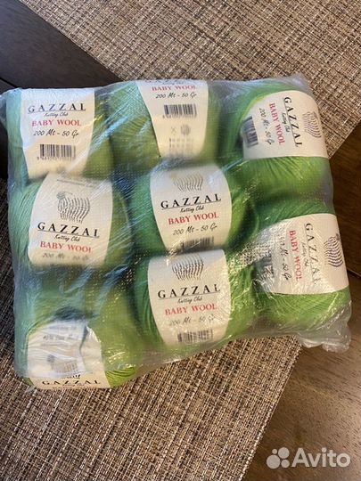 Пряжа, нитки вязальные Gazzal baby wool