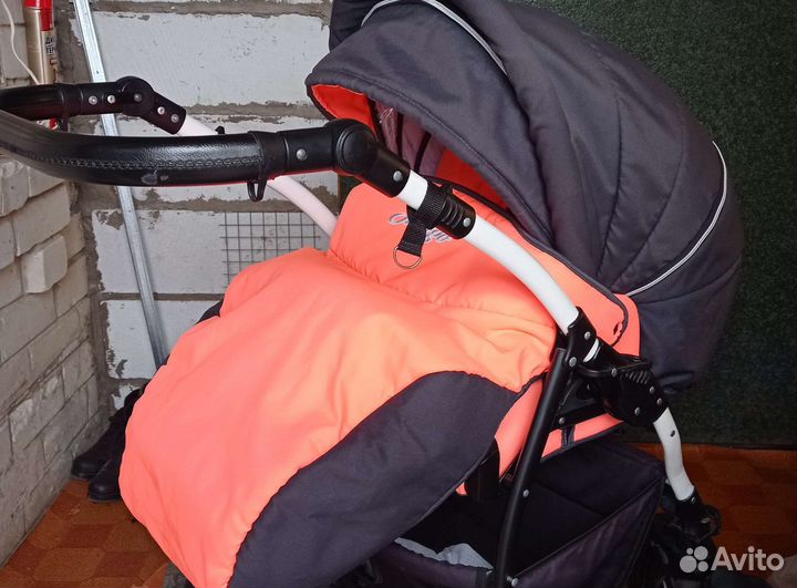 Коляска 2 в 1 Индиго