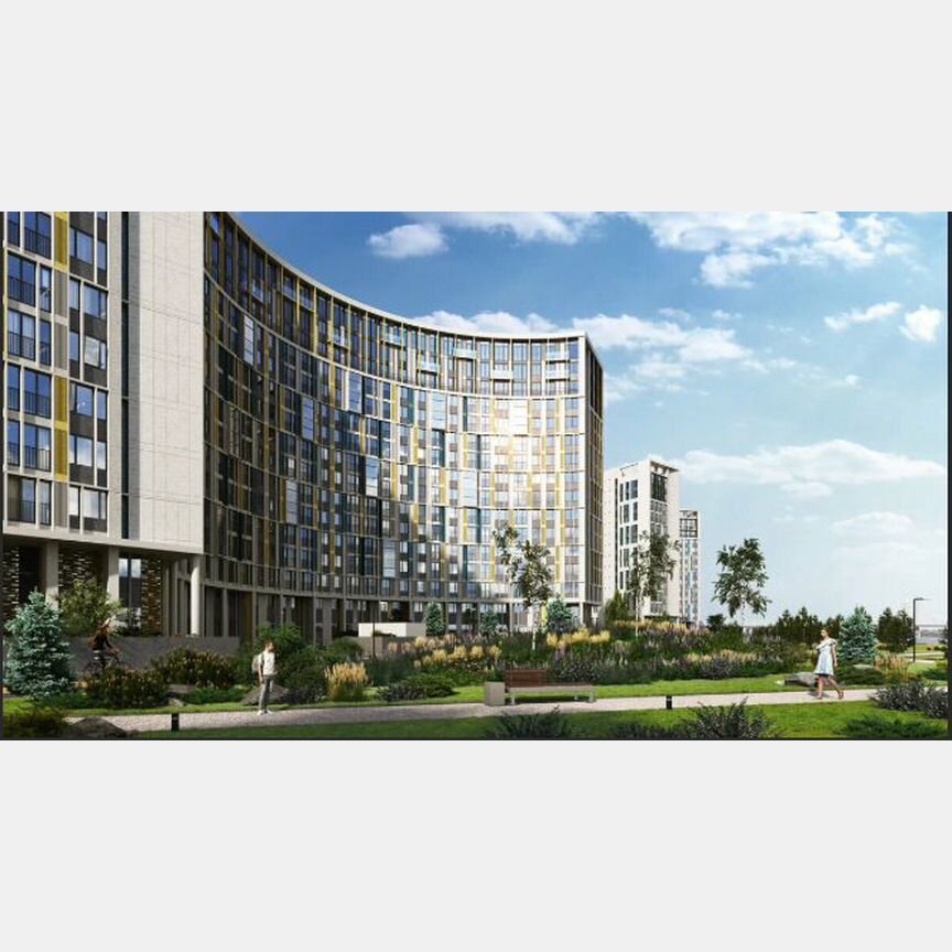 3-к. квартира, 86,6 м², 12/17 эт.