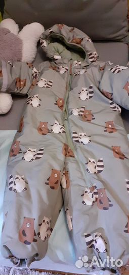 Детский зимний комбинезон