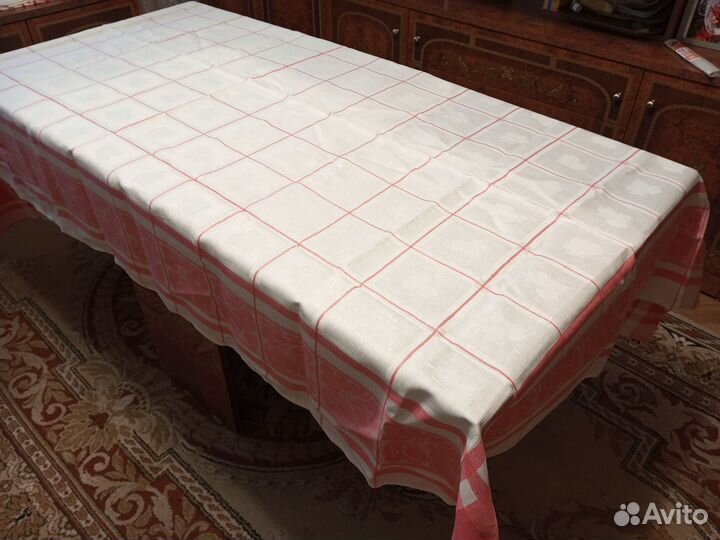 Скатерть лен СССР