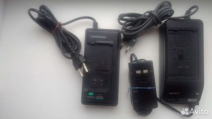 Зарядные устройства для видеокамер