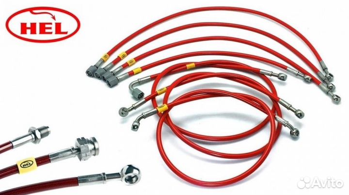 Армированные тормозные шланги на авто, и мото