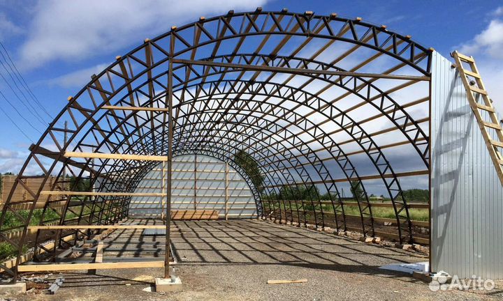 Каркасный Ангар