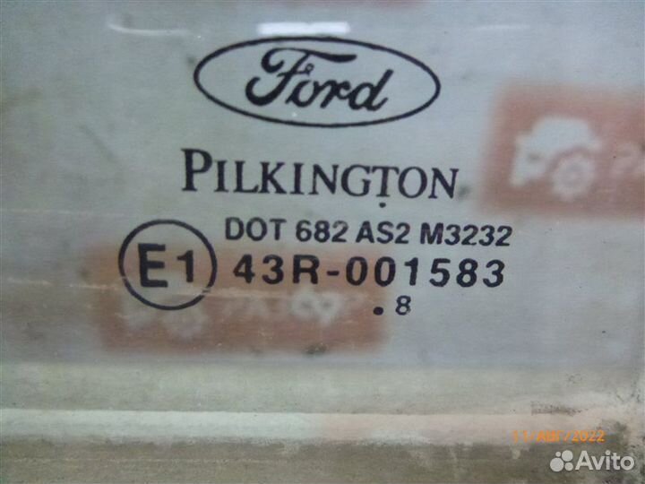 Стекло двери заднее правое Ford Fusion CBK fxja