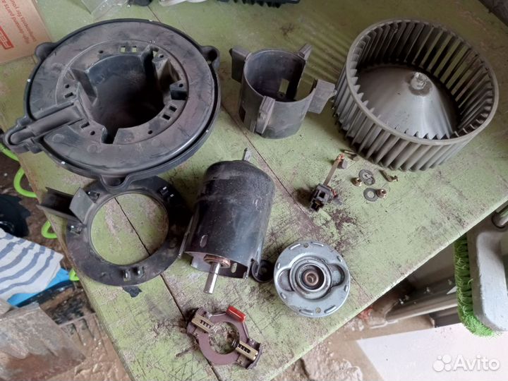 Корпус моторчика отопителя Хендай элантра 2004г