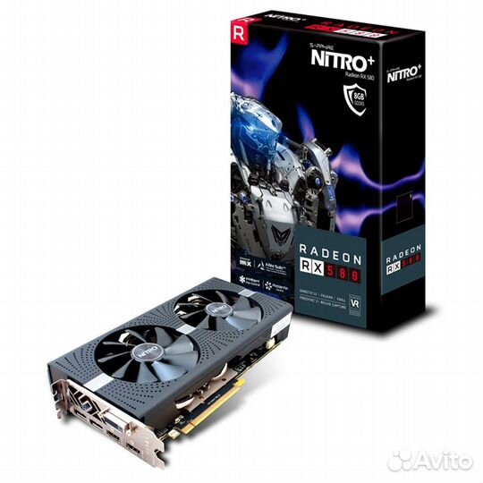 Sapphire rx 580 8gb nitro+