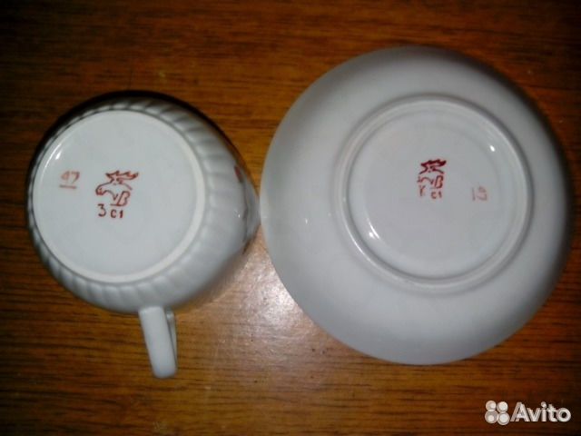 Сервиз дфз (Вербилки) Роза/шиповник