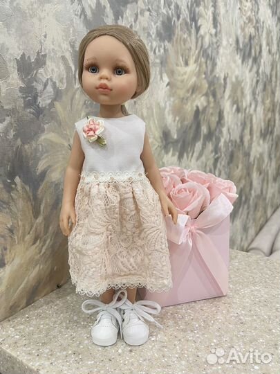 Платье на куклу Паола Рейна