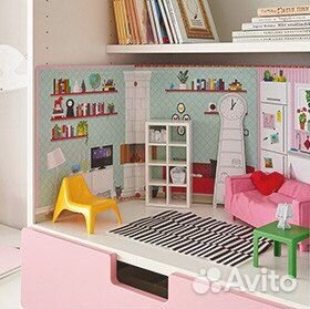 Домик для кукол икеа, фон для игры